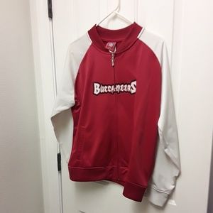 NFL for her XL Buccaneers zip up jacket